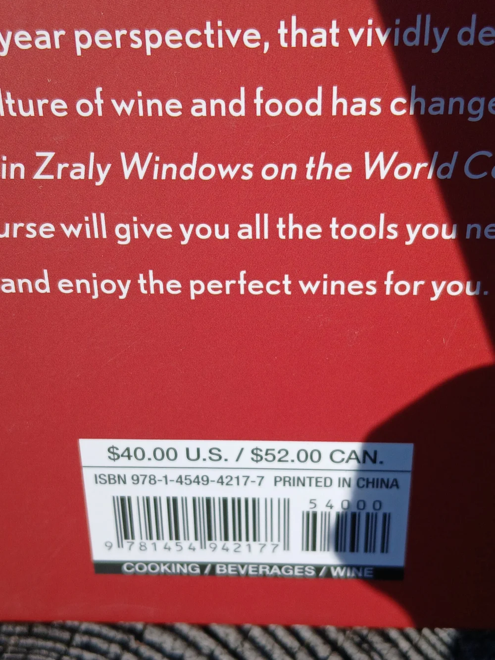 Kevin Zraly Windows on the World Complete Wine Course 35th Anniversary Edition